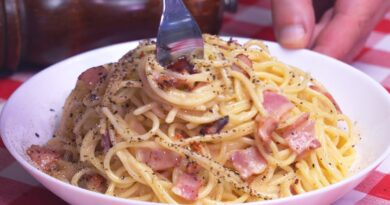 receta de pasta carbonara