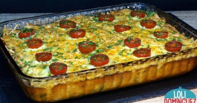 receta de pastel de coliflor