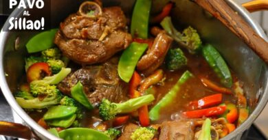 receta de pavita al sillao