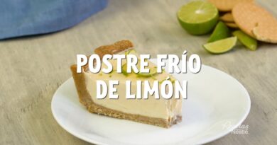 receta de pay de limon