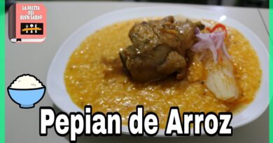 receta de pepian de arroz