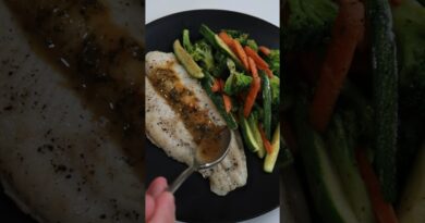 receta de pescado con verduras