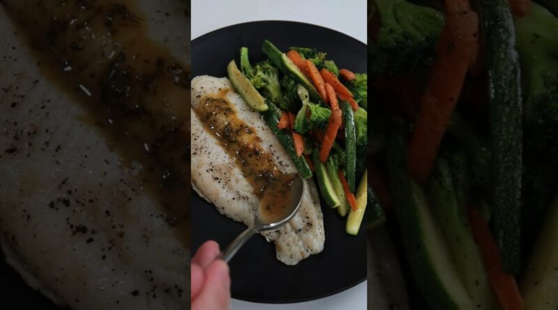 receta de pescado con verduras