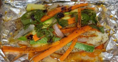 receta de pescado empapelado