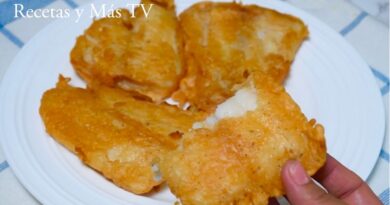 receta de pescado frito