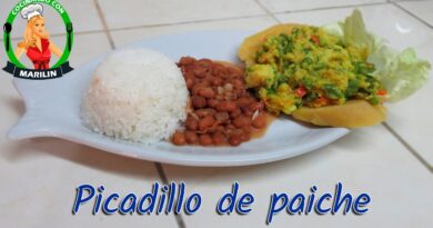 receta de picadillo de paiche
