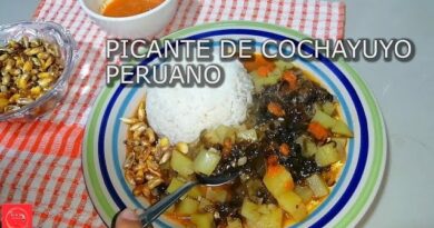 receta de picante de cochayuyo