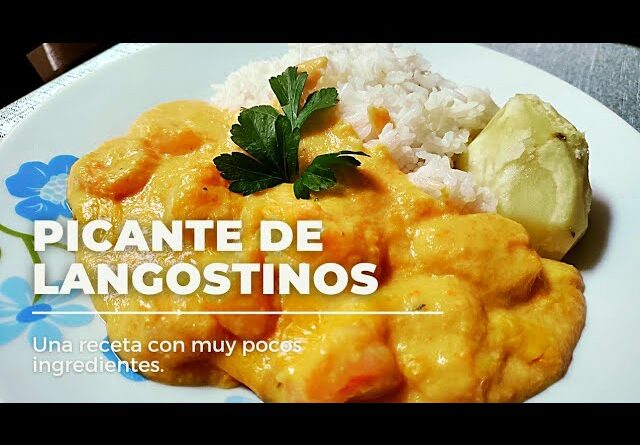 receta de picante de langostinos