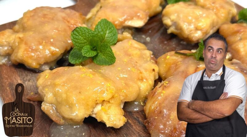 receta de pollo al limon
