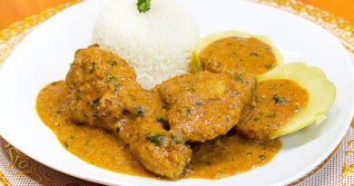 receta de pollo al mani