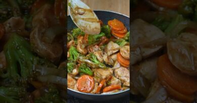 receta de pollo con brocoli