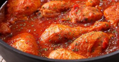 receta de pollo con tomate