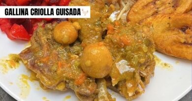receta de pollo criollo