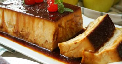 receta de pudin de manzana