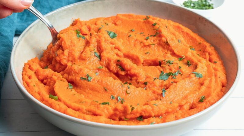 receta de puré de zanahoria