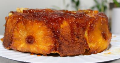 receta de queque de piña