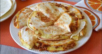 receta de quesadillas