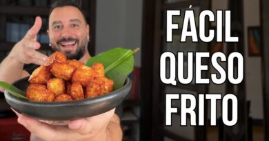 receta de queso frito