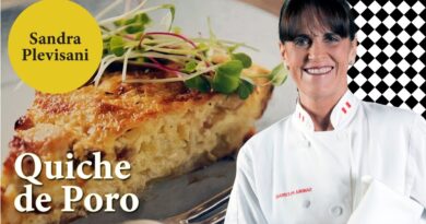 receta de quiche de poro