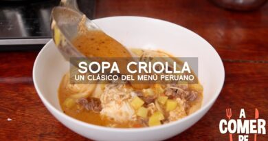receta de sopa criolla