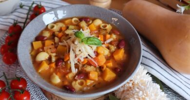 receta de sopa minestrone