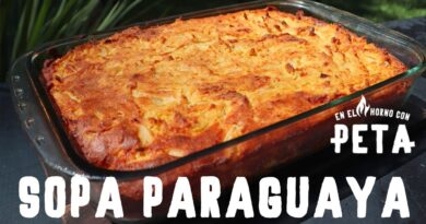 receta de sopa paraguaya
