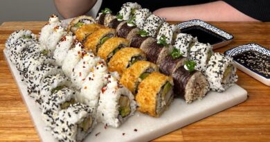 receta de sushi de pollo