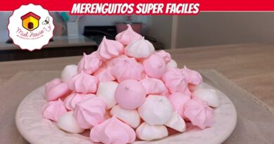 receta de suspiros con maicena