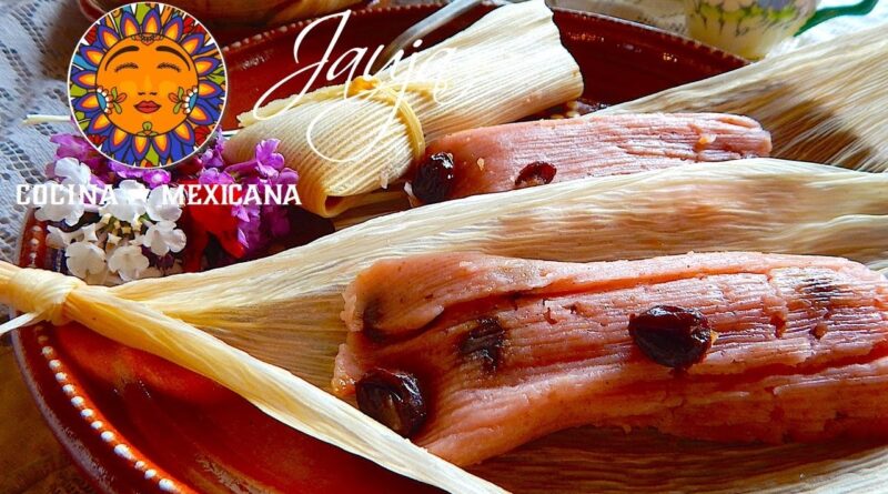 receta de tamales de dulce