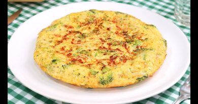 receta de tortilla de brocoli