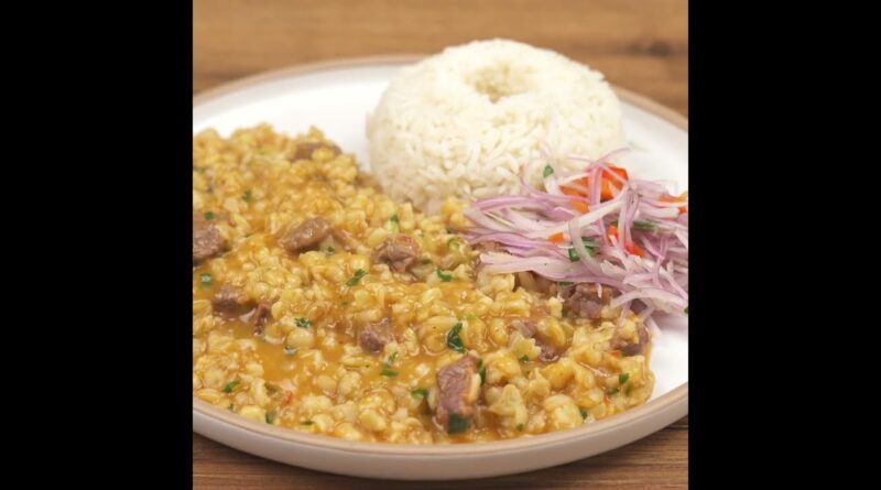 receta de trigo con carne