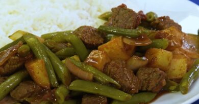 receta de vainitas salteadas