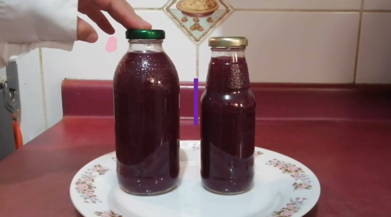 receta de zumo de uva