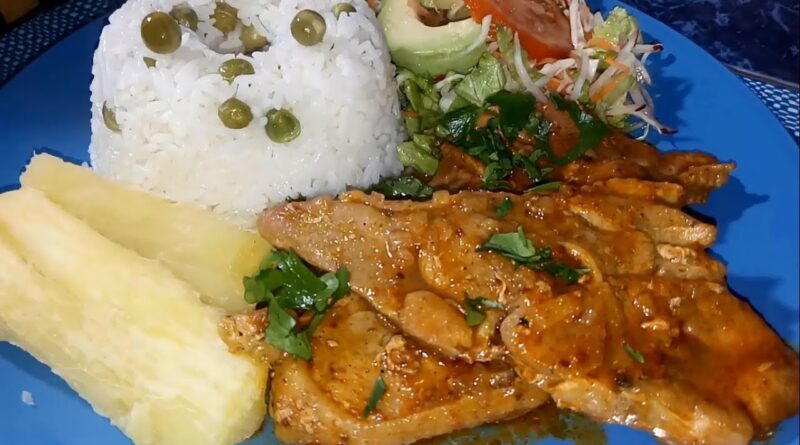 receta de adobo de pavita