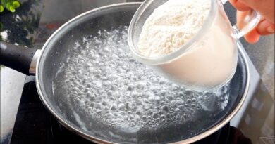 receta de agua hervida