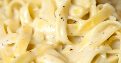 receta de alfredo pasta