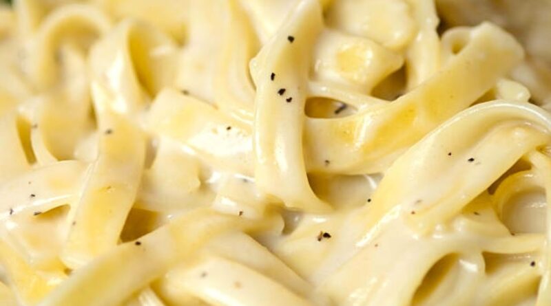 receta de alfredo pasta
