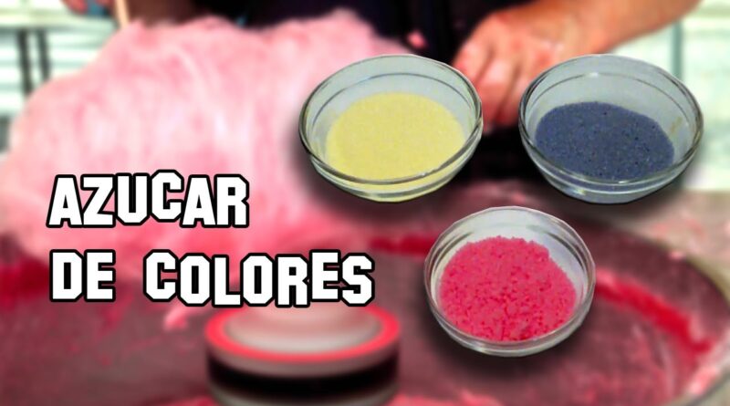 receta de algodon de azucar