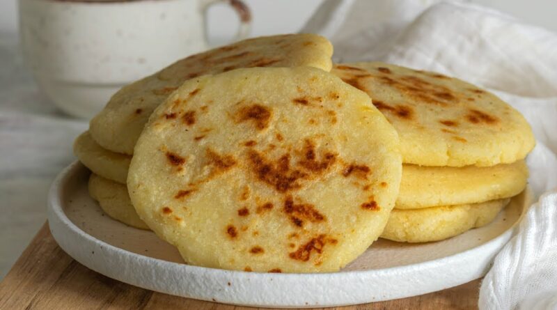 receta de arepas colombianas