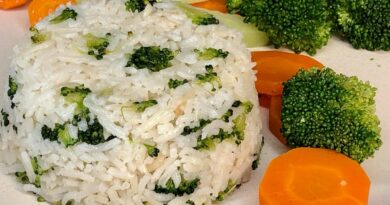 receta de arroz con brocoli