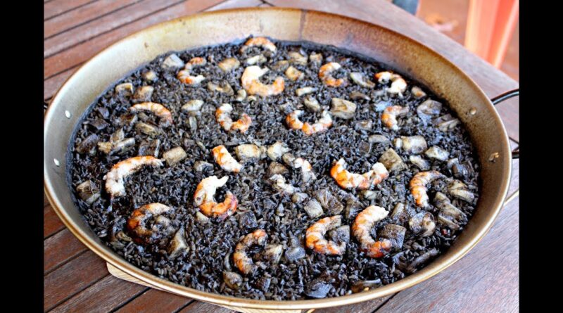 receta de arroz negro