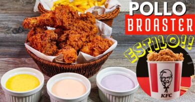 receta de broaster kfc