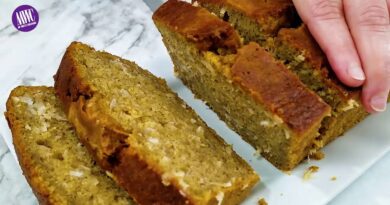 receta de budin de platano