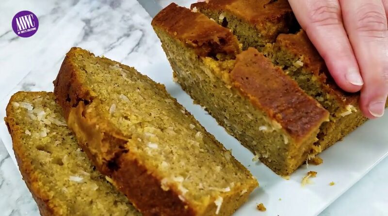 receta de budin de platano