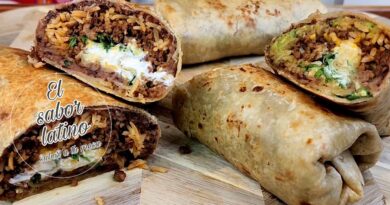 receta de burritos mexicanos