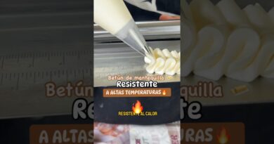 receta de buttercream firme