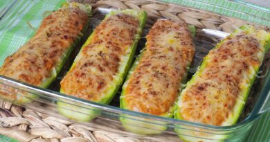 receta de calabacines rellenos
