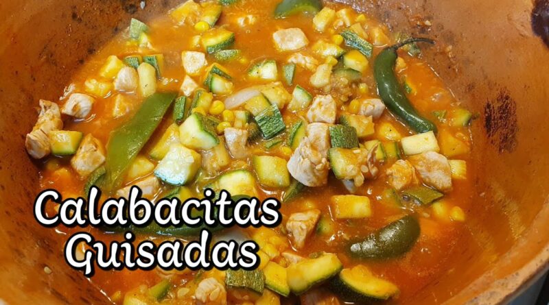 receta de calabaza con pollo