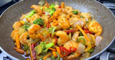 receta de camarones light