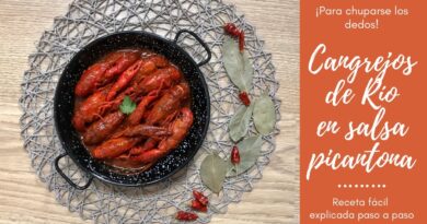 receta de cangrejos